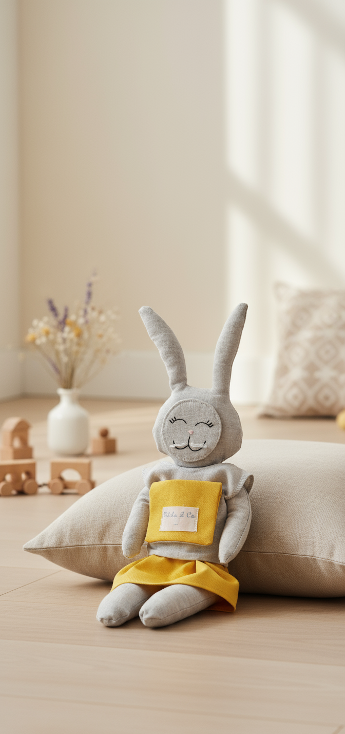 BIBI LA/EL CONEJITO/A DE LAS EMOCIONES DEL COLOR QUE TE GUSTA CON PANTALÓN O  FALDA.