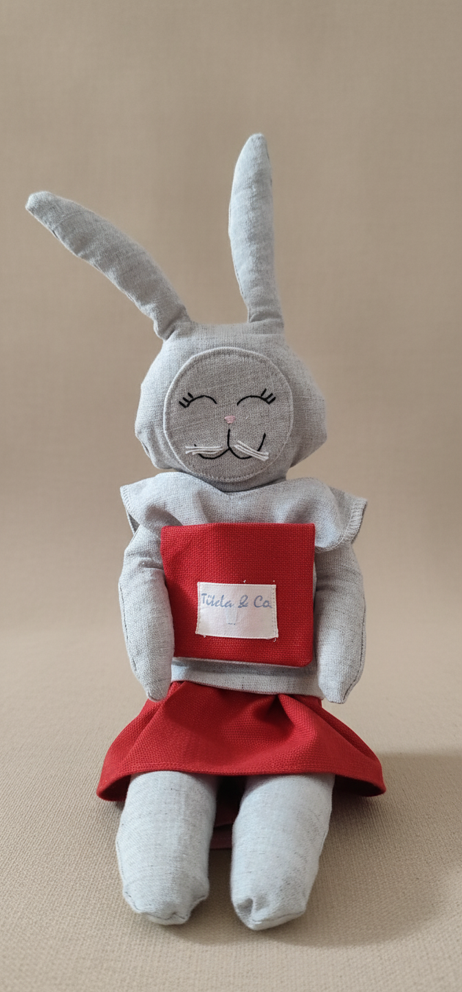 BIBI LA/EL CONEJITO/A DE LAS EMOCIONES DEL COLOR QUE TE GUSTA CON PANTALÓN O  FALDA.