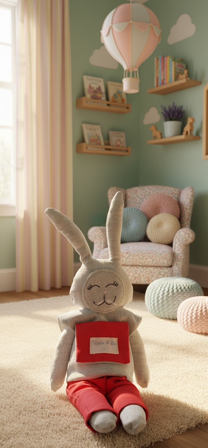 BIBI LA/EL CONEJITO/A DE LAS EMOCIONES DEL COLOR QUE TE GUSTA CON PANTALÓN O  FALDA.