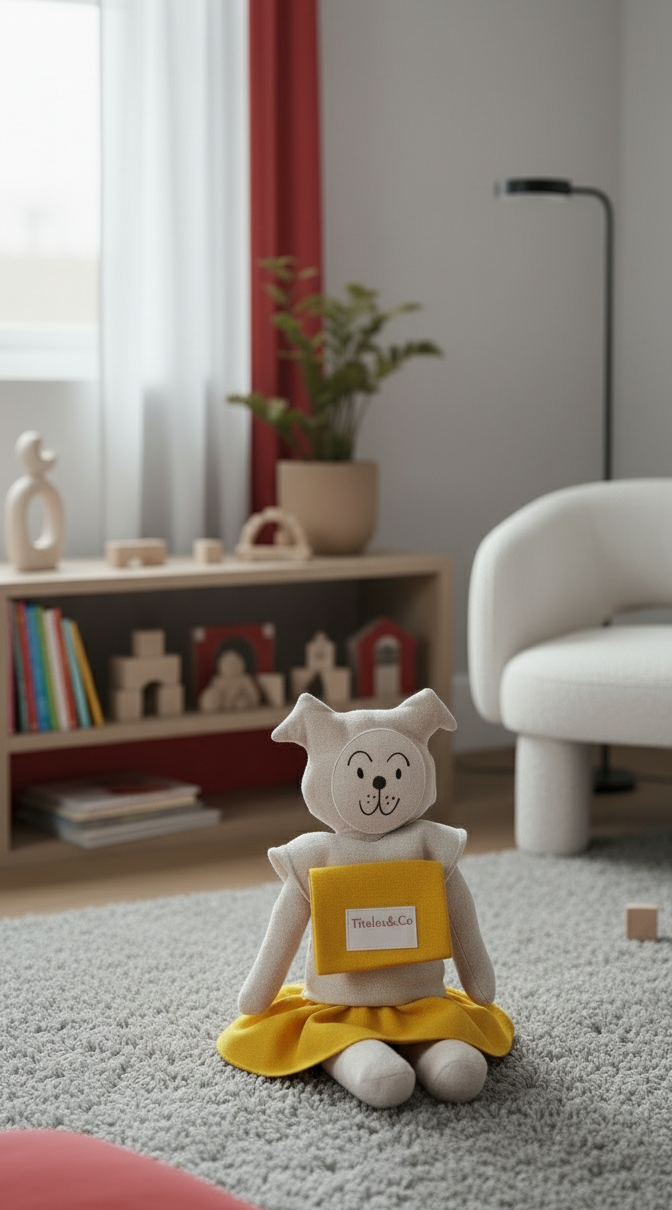 FAFA LA/EL PERRITO/A DE LAS EMOCIONES DEL COLOR QUE TE GUSTA CON PANTALÓN O  FALDA.