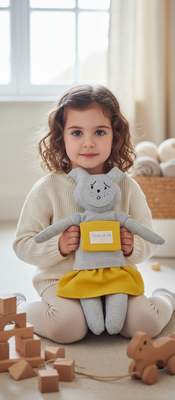 FAFA LA/EL PERRITO/A DE LAS EMOCIONES DEL COLOR QUE TE GUSTA CON PANTALÓN O  FALDA.