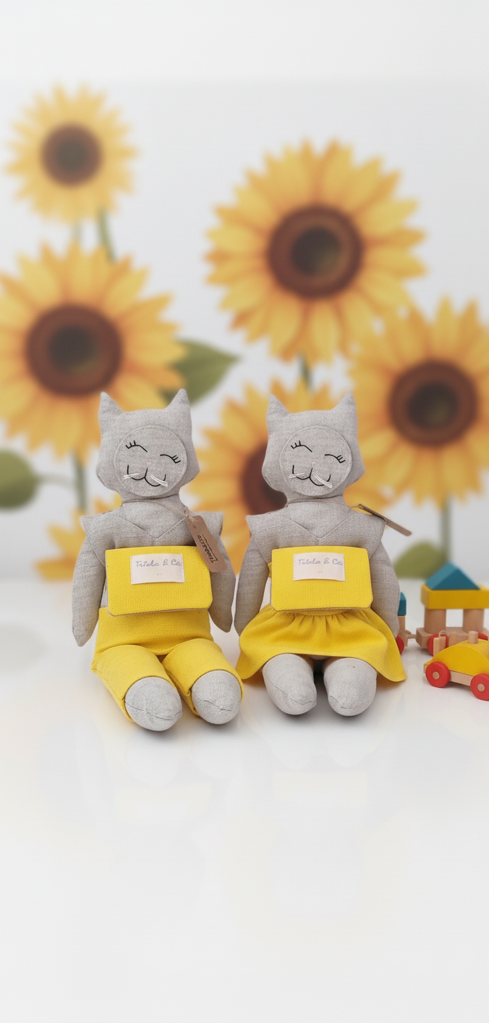 FIFI LA/ EL GATITA/O DE LAS EMOCIONES DEL COLOR QUE TE GUSTA CON PANTALÓN O  FALDA.