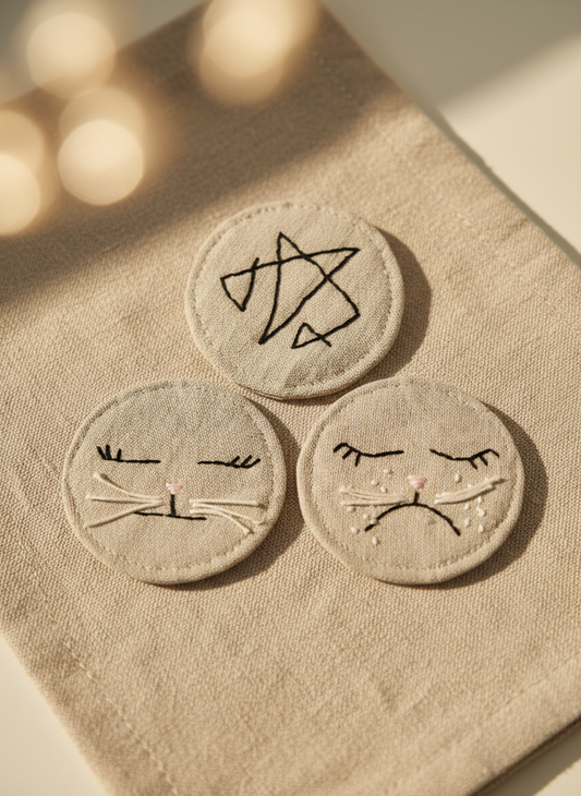 Fotografía profesional de piezas emocionales bordadas