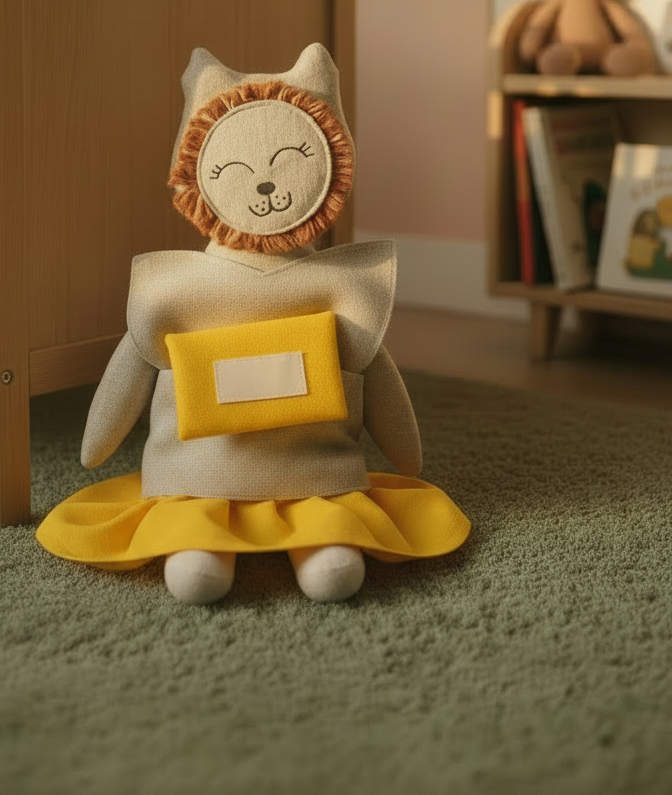 LEO LA/EL LEONCITA/O DE LAS EMOCIONES DEL COLOR QUE TE GUSTA CON PANTALÓN O FALDA.