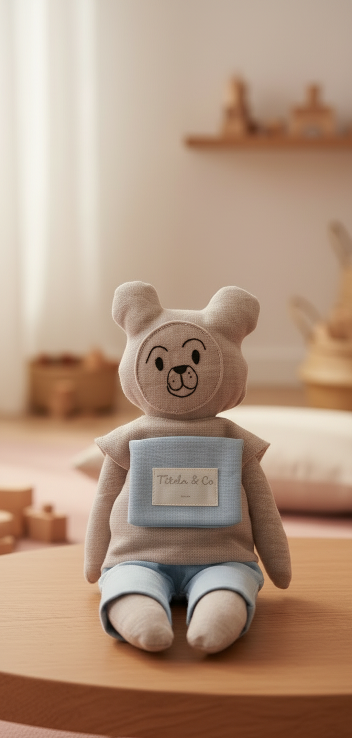 OBI LA/EL OSITA/O DE LAS EMOCIONES DEL COLOR QUE TE GUSTA CON PANTALÓN O  FALDA.