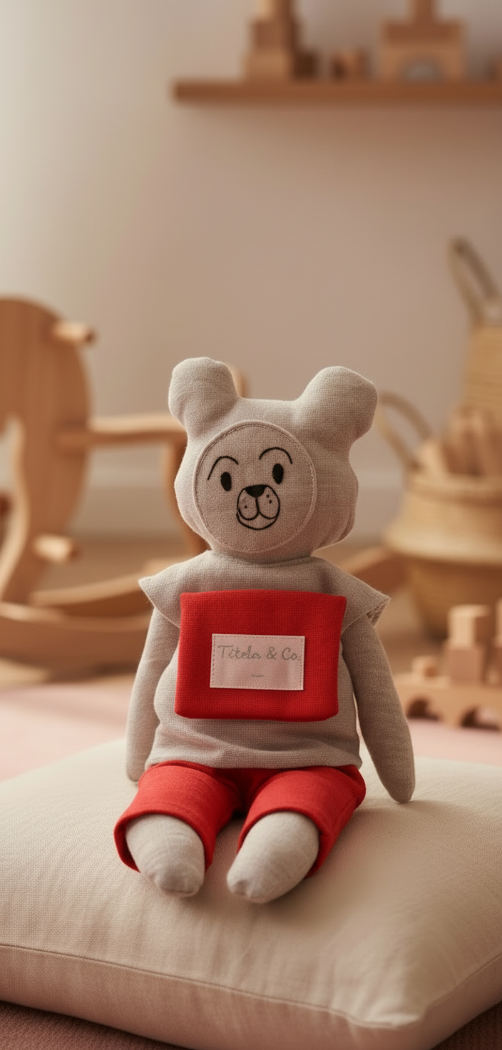 OBI LA/EL OSITA/O DE LAS EMOCIONES DEL COLOR QUE TE GUSTA CON PANTALÓN O  FALDA.