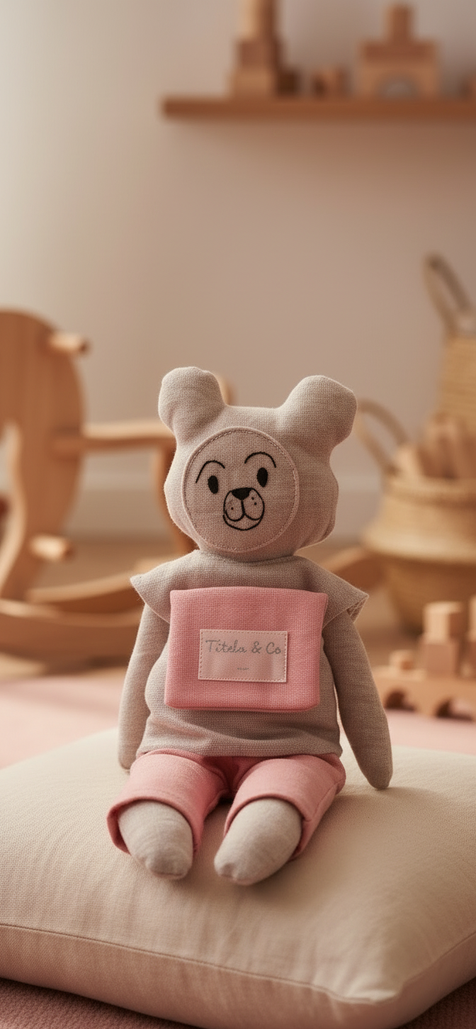 OBI LA/EL OSITA/O DE LAS EMOCIONES DEL COLOR QUE TE GUSTA CON PANTALÓN O  FALDA.