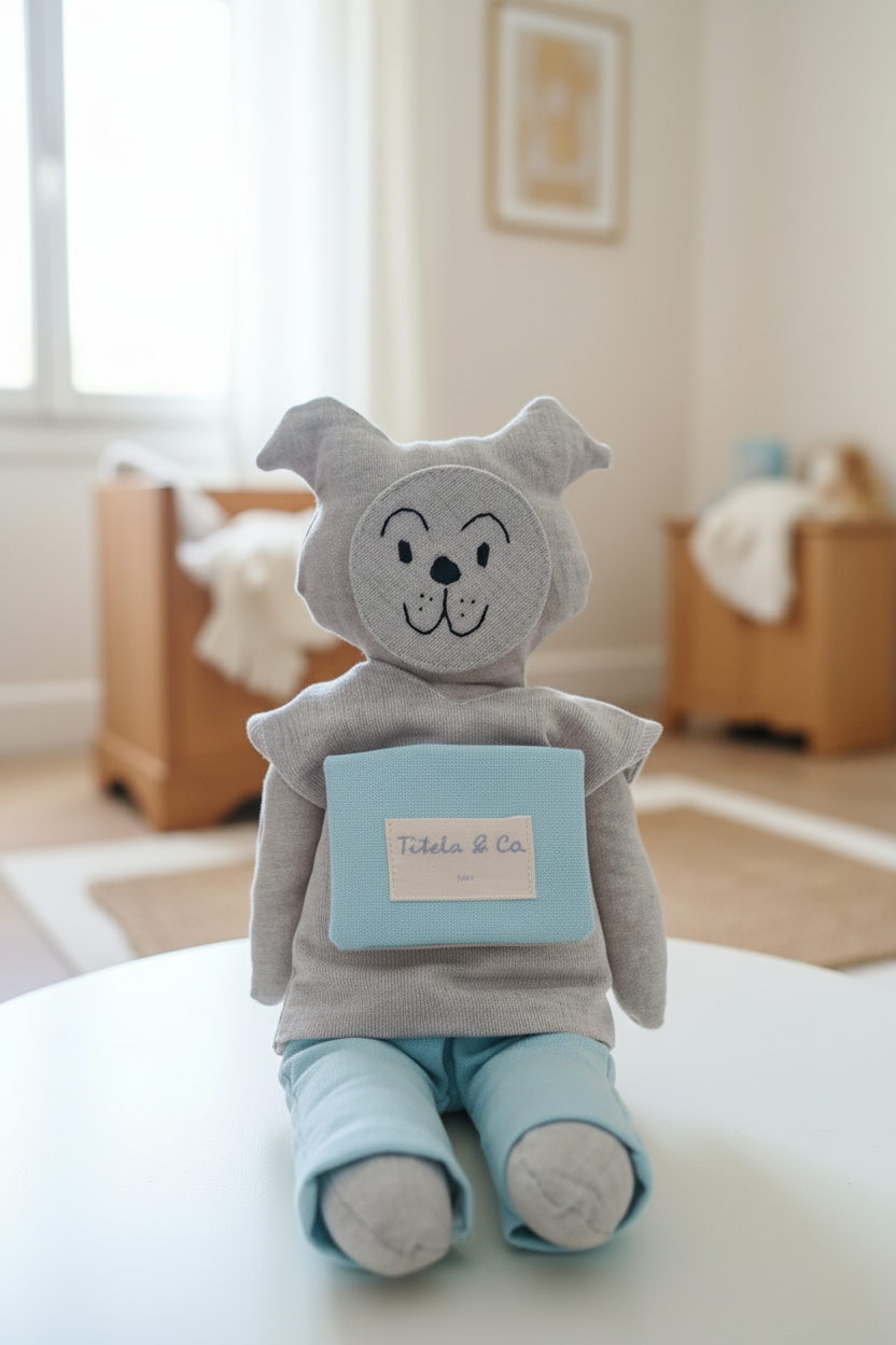 FAFA LA/EL PERRITO/A DE LAS EMOCIONES DEL COLOR QUE TE GUSTA CON PANTALÓN O  FALDA.