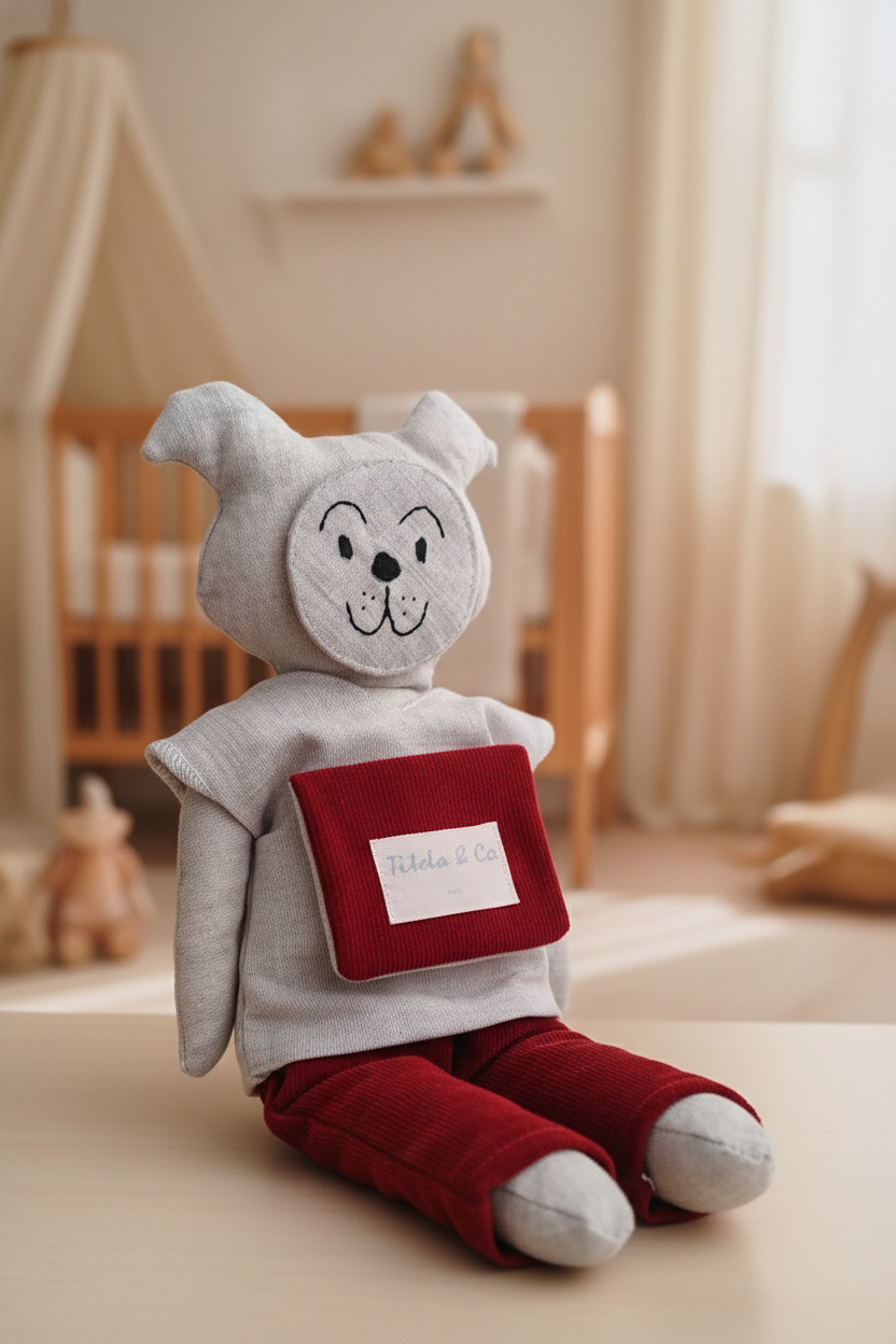 FAFA LA/EL PERRITO/A DE LAS EMOCIONES DEL COLOR QUE TE GUSTA CON PANTALÓN O  FALDA.